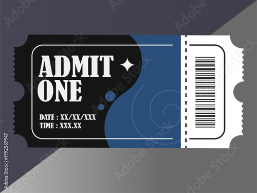 Admit One Ticket