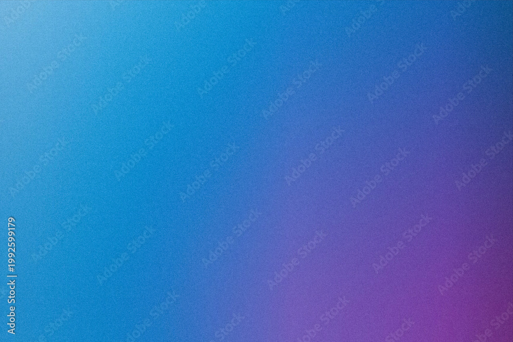 Naklejka premium Simple blue to violet gradient creates a clean, modern backdrop with ample negative space, great for presentations, product mockups, or sleek digital designs.