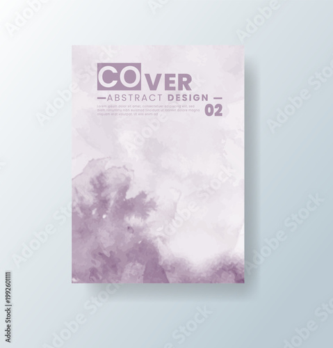 cards with bright colorful vector watercolor background. Design for your date, postcard, banner.