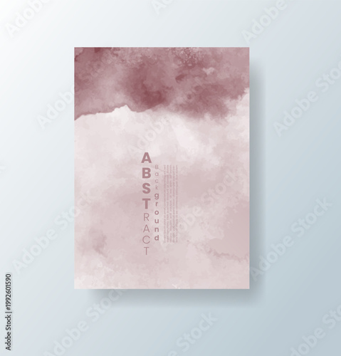 cards with bright colorful vector watercolor background. Design for your date, postcard, banner.