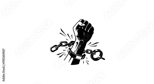 Breaking free from oppression and slavery.