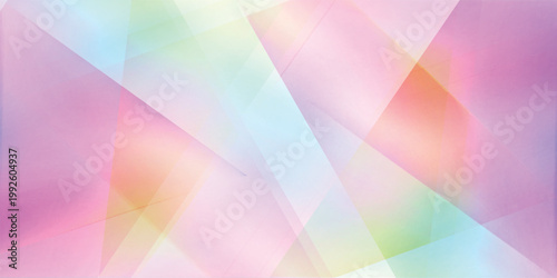Soft Pastel Abstract Geometric Background Design