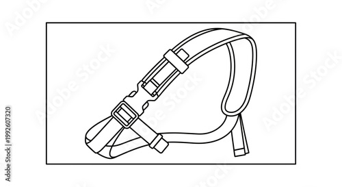 Adjustable Camera Strap with Buckle and Strap for Carrying Equipment