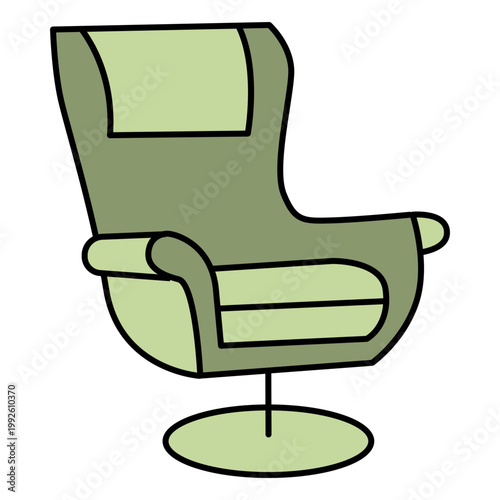 Classic Wingback Armchair Design