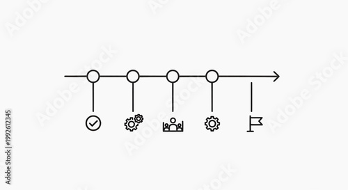 A detailed diagram illustrates industrial workflow process with various mechanical components.