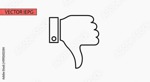 A disapproving hand gesture with a smartwatch on the wrist is shown in a line drawing.