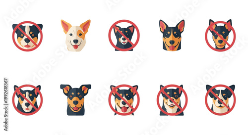 No Dogs Allowed Sign