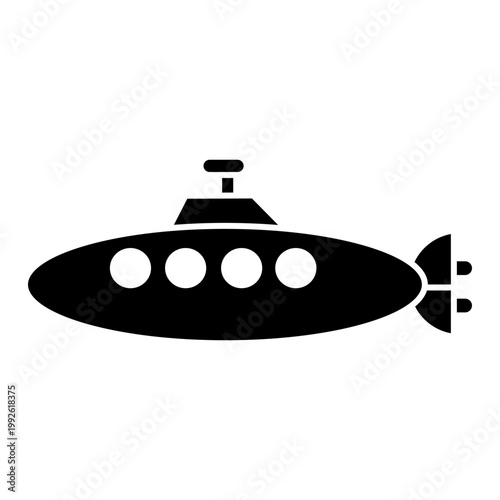 Naval Submarine Underwater Vessel