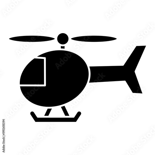 Small Flying Helicopter Aircraft