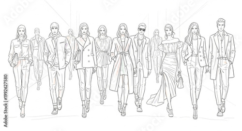 Group of soldiers in camouflage uniforms marching forward together.