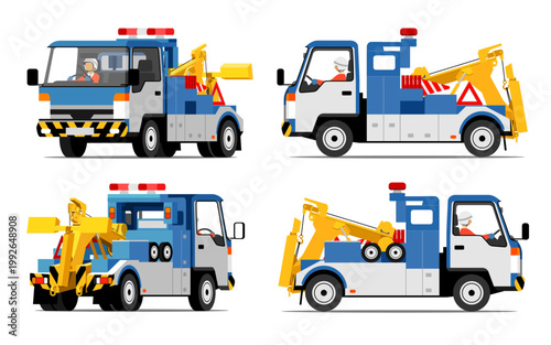 Tow truck_4 angles_01