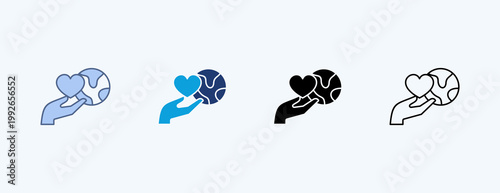 Environmental Health Multiple Icon Illustration Vector