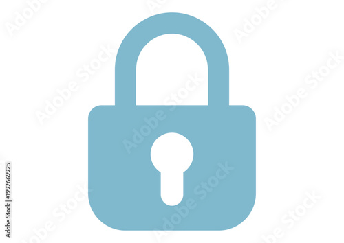 セキュリティアイコン　鍵マーク　安全　保護　ベクターイラスト