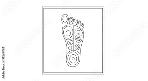Foot Reflexology Chart: Acupressure Points for Health and Wellness