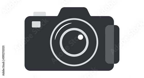Camera Icon Graphic Design Element.