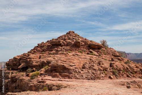 Fotografie Scenic View of Guano Point Highpoint Hike at Grand Canyon West Rim