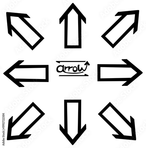 やじるしセット 四方八方 ノーマル