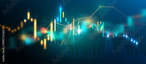  graphs financial data analysis marketing concepts stock trading analysis customer insights.