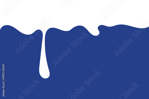Milk droplets background, banner background design elements, posters, milk isolated on blue background