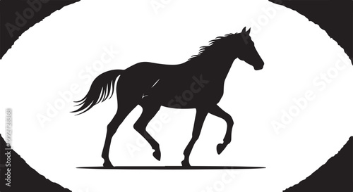 Horse Silhouette Vector