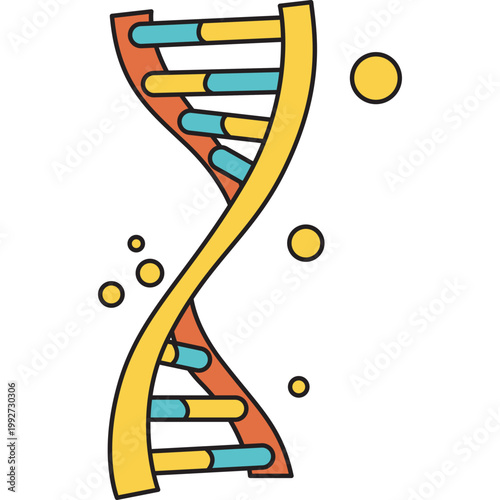 DNA Vector Illustration