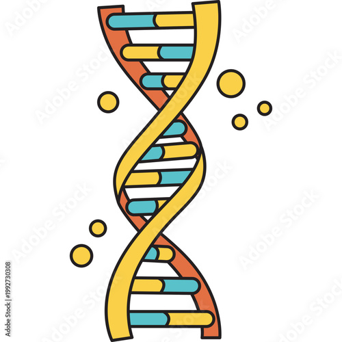 DNA Vector Illustration