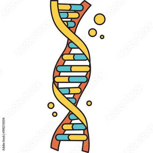 DNA Vector Illustration