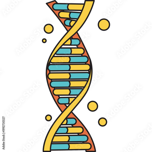 DNA Vector Illustration