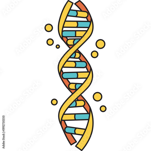DNA Vector Illustration