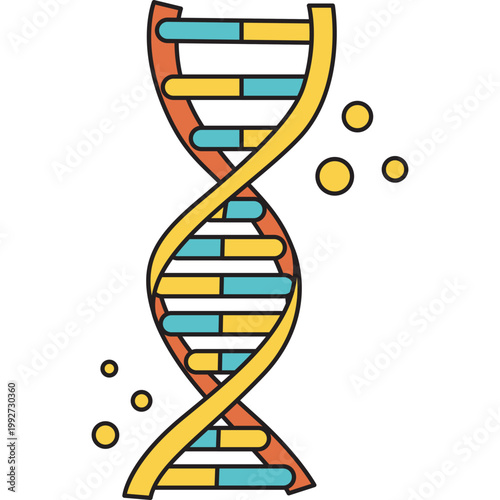 DNA Vector Illustration