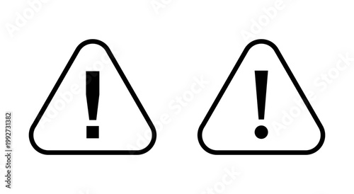 Danger icon symbol for apps and websites. attention sign and symbol. attention sign. exclamation