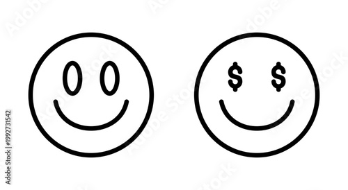 Smile icon symbol for apps and websites. smile emoticon icon. feedback sign and symbol