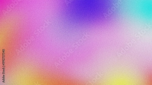 Abstract 4K grainy digital background colorful gradient noise texture retro VHS glitch lo fi vibe