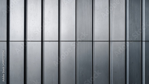 Metal panels aligned repeating pattern