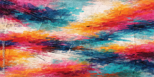 Abstract blue fractal energy burst with glowing light explosion in spaceColorful abstract watercolor grunge texture background with soft pastel paint and smoky artistic canvas effect