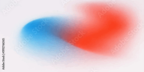 Abstract colorful background with hearts featuring a bright rainbow pattern of glowing energy waves and a red fire texture in a vibrant motion art design