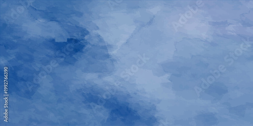 A beautiful summer day features a bright blue atmosphere filled with fluffy white cumulus clouds across a natural outdoor landscape