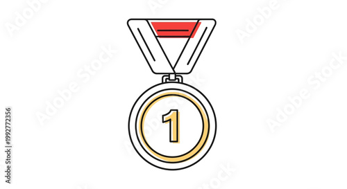 Golden Medal Number One Award.