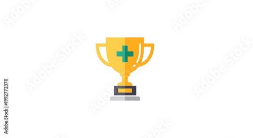Golden Medical Trophy Cup Award.