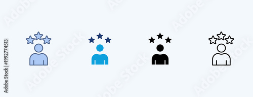 User Experience Multiple Icon Illustration Vector