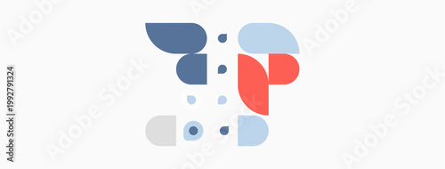 Abstract shapes, circles, curves, muted colors. Minimalist design, modern aesthetic, simple composition. Light background.