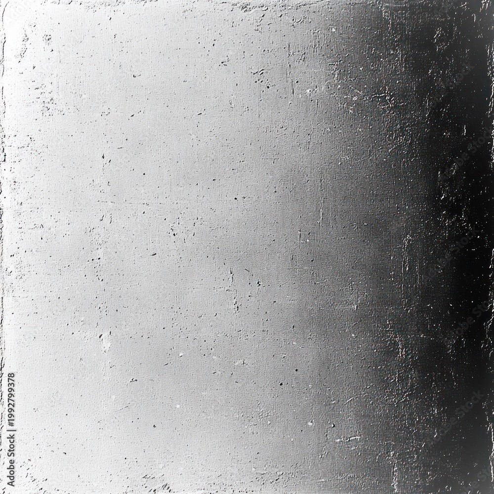 Obraz premium rough textured grayscale wall with soft left-to-right light gradient, moody minimalist atmosphere