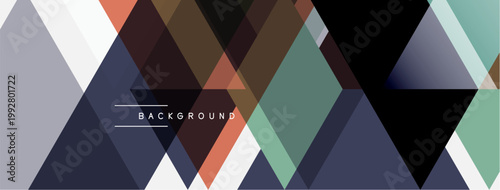 Abstract geometric pattern. Overlapping shapes create modern design. Neutral tones dominate, with subtle color accents. Minimalist aesthetic.