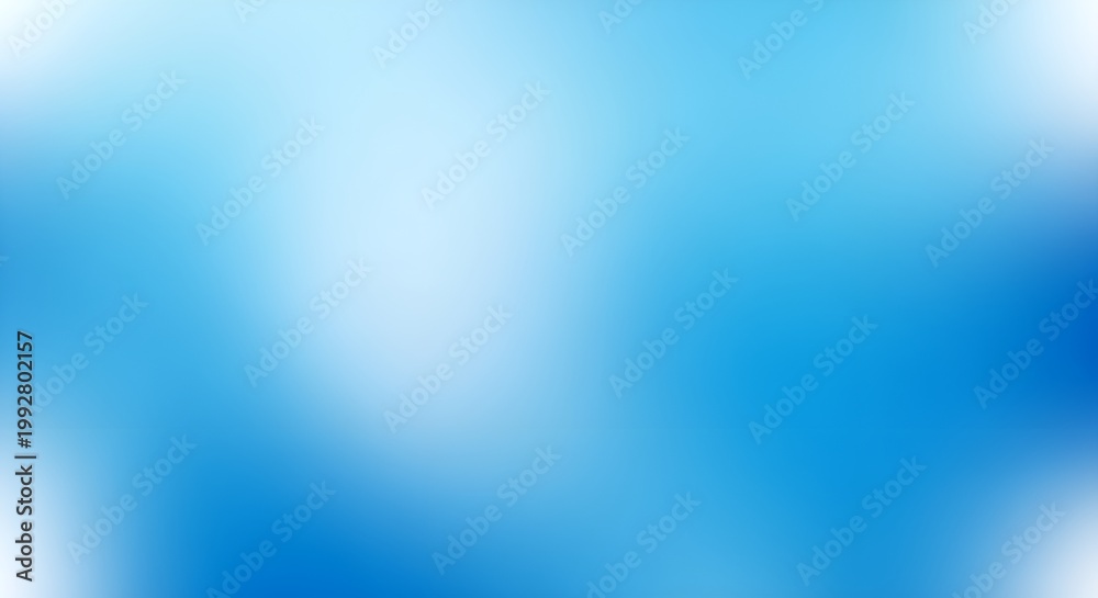 Obraz premium Abstract Gradient Blue and White Soft Blurred Background