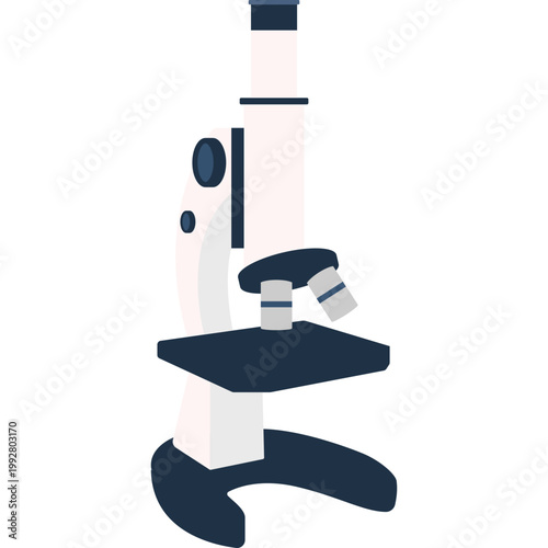 Medical Microscope Vector