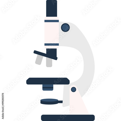 Medical Microscope Vector
