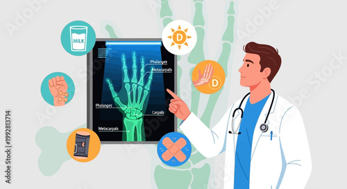 Doctor Explains Hand X-ray and Vitamin D Benefits for Bone Health