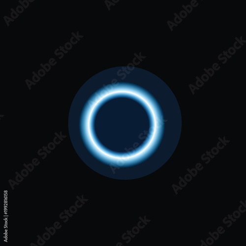 abstract blue circles