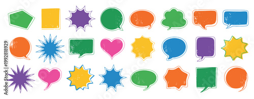 Crayon Burst Badges Design, colorful chalk style bursts and labels, eye catching discount symbols, retail promotion tags, dynamic advertising layout elements