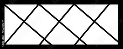 Moodboard template. 4 Photo collage grid. Vector. Mood board design. Mosaic frame banner. Photography album layout.